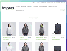 Tablet Screenshot of bigimpact.co.nz